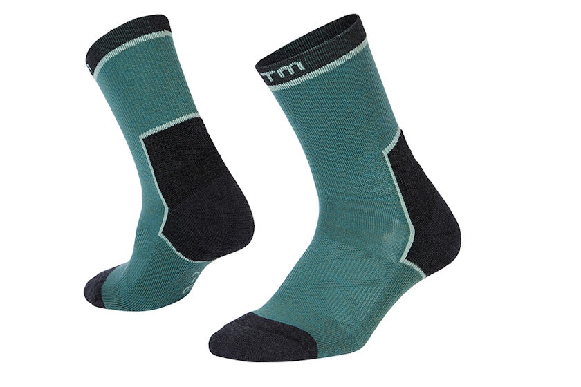 XTM Venture Lightweight Merino Wool-Blend Hiking Sock | Spruce Green