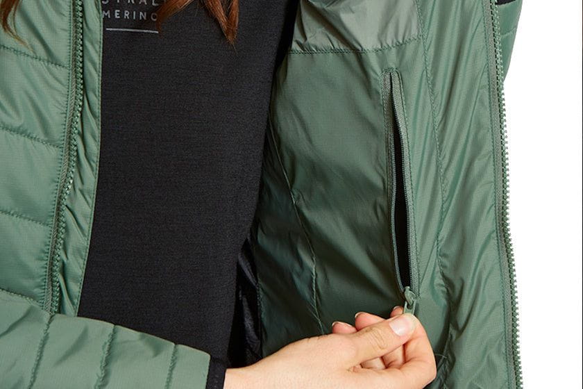 XTM Women's Highlander Insulated Puffer Jacket | Spruce Green