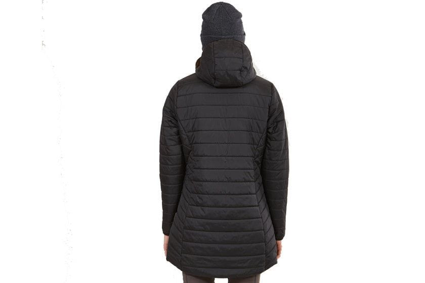 XTM Women's Highlander Longline Insulated Puffer Jacket | Black