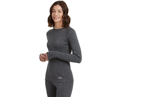 XTM Women's Merino 230 Wool Thermal Long Sleeve Top | Mid Grey Marle