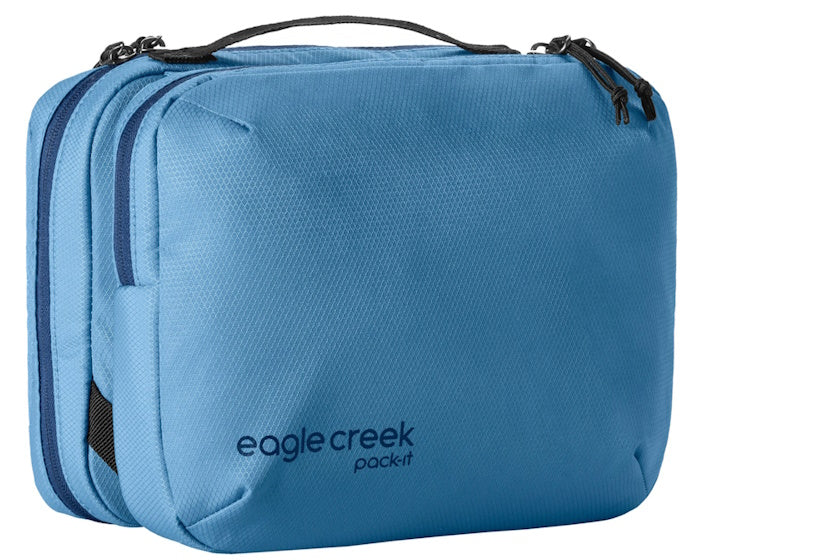 Eagle Creek Pack-It™ Reveal Tri Fold Toiletry Kit | Blue Dawn