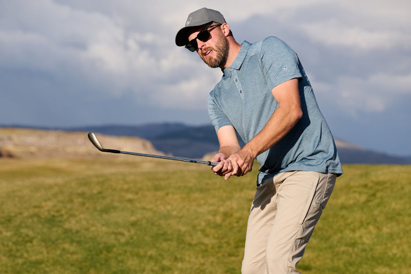 KÜHL Men's Engineered™ Polo | Blue Cove