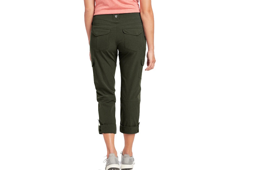 KÜHL Women's Freeflex Roll-Up Pant Dark Moss
