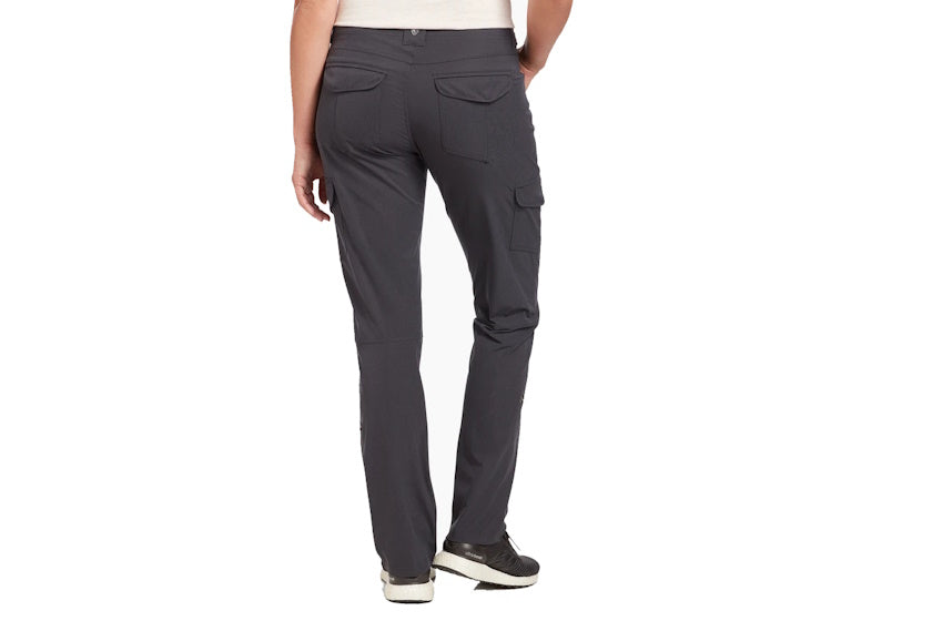 KÜHL Women's Freeflex Roll-Up Pant Koal Back View