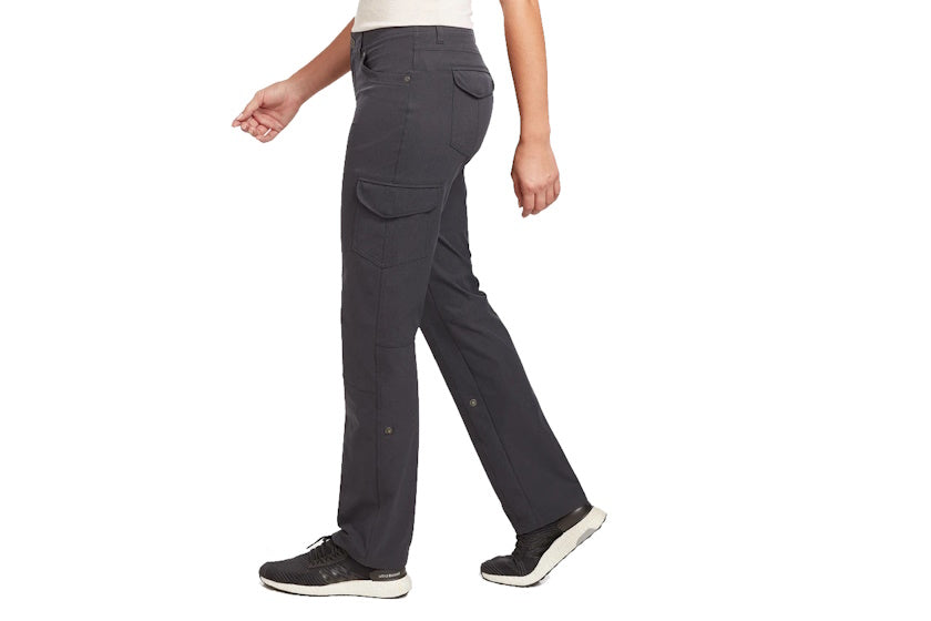 KÜHL Women's Freeflex Roll-Up Pant Koal Right Side View