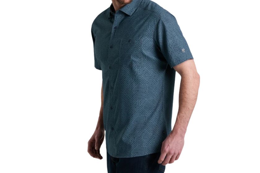 KÜHL Men's Persuadr Short Sleeve Button-Up Shirt