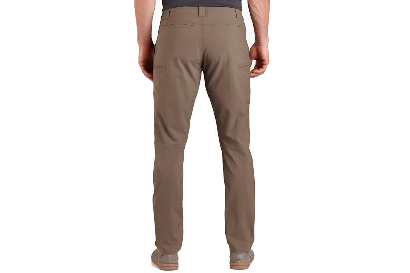 KÜHL Men's Resistor Chino Travel Pant Stone Brown Back View