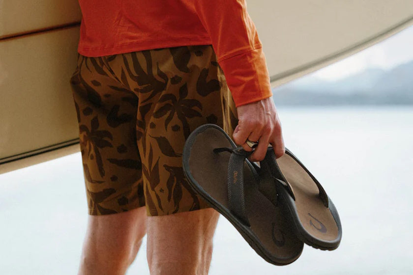 OluKai Men's Ohana Flip Flop Sandal | Dark Java Dark Java