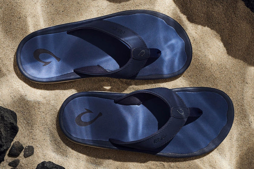 OluKai Men's Ohana Flip Flop Sandal | Deepest Depths Deepest Depths