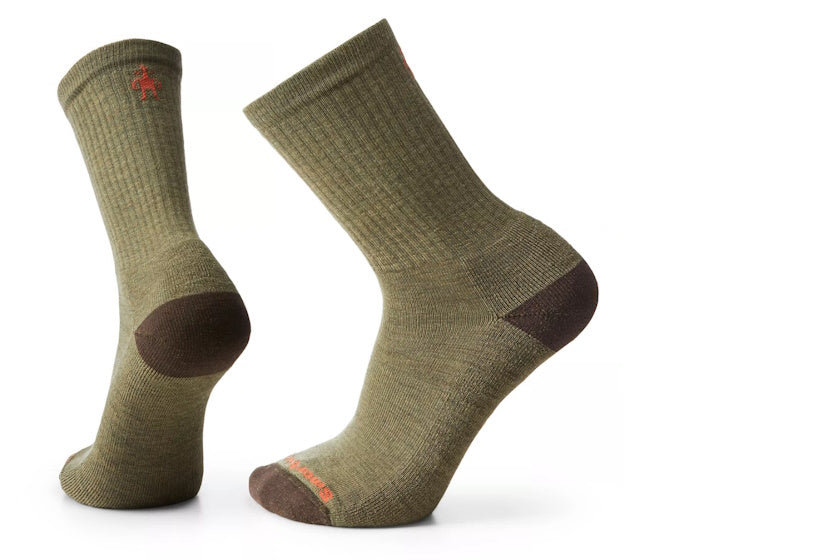 Smartwool Everyday Solid Rib Crew Socks | Winter Moss