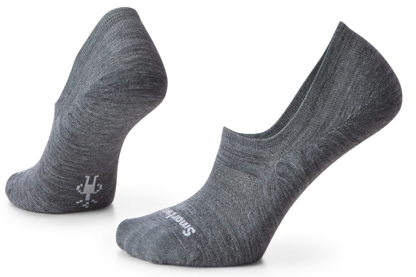 Smartwool Everyday No Show Zero Cushion Socks | Medium Grey