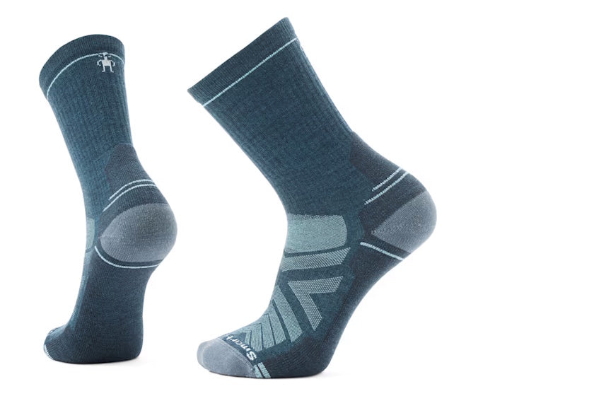 Smartwool Hike Light Cushion Crew Socks | Laguna Blue Pewter Blue 