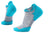 Smartwool Run Targeted Cushion Low Ankle Socks | Pewter Blue