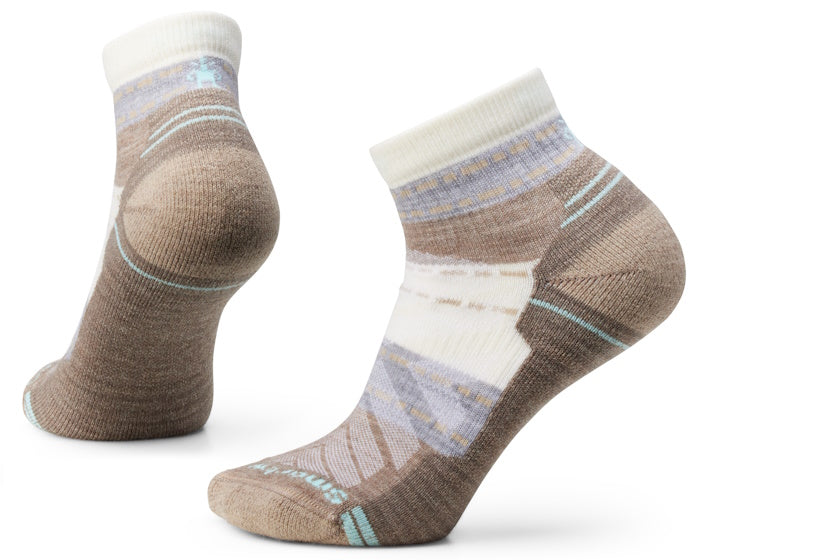 Smartwool Women's Hike Light Cushion Margarita Ankle Socks | Natural