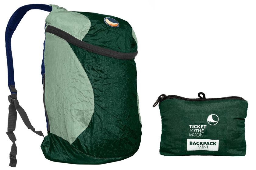 Ticket to the Moon Mini 15L Backpack | Dark Green Jade Green