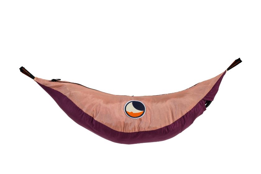 Ticket to the Moon Original Travel Hammock | Plum Peach