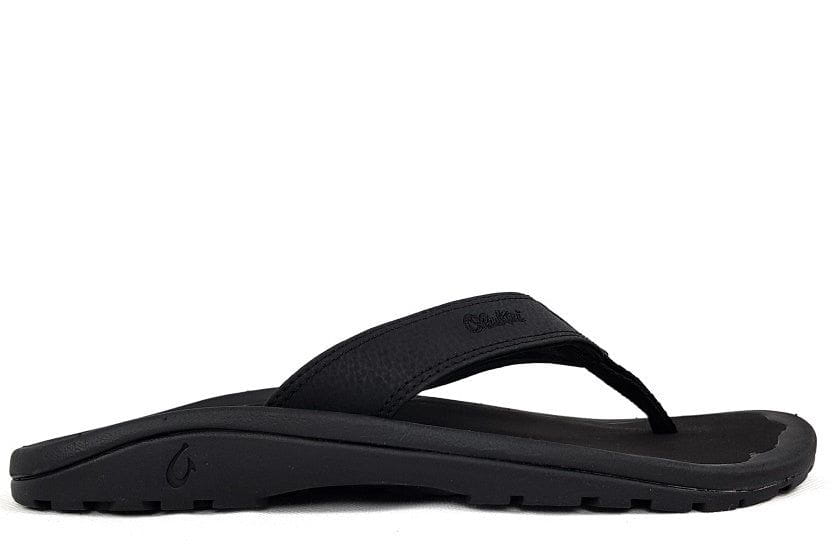 OluKai Men&#39;s Ohana Flip Flop Sandal | Black