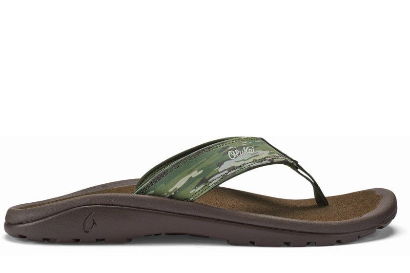 OluKai Men&#39;s ‘Ohana Pa‘i Sandal | husk wai camo