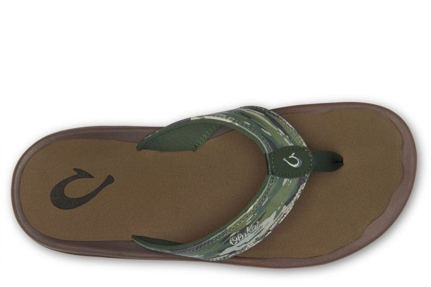 OluKai Men's ‘Ohana Pa‘i Sandal | husk wai camo