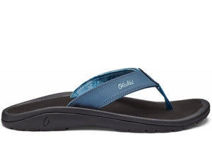 OluKai Men's Ohana Flip Flop Sandal | Vintage Blue 