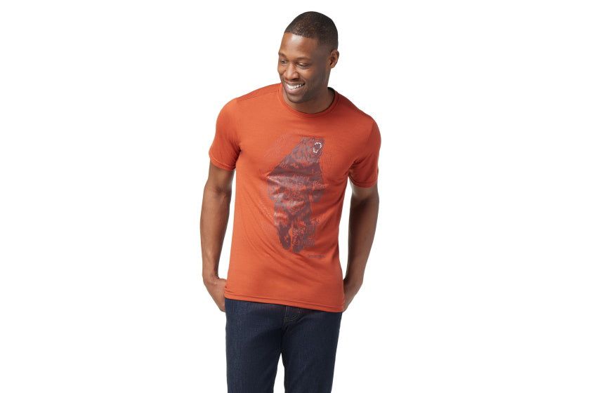 Smartwool Men’s Always Explore Short Sleeve Tee | Picante