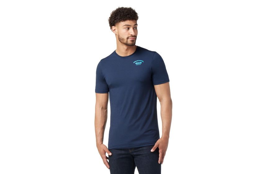 Smartwool Men's Natural Provisions Short Sleeve Tee  Deep Navy