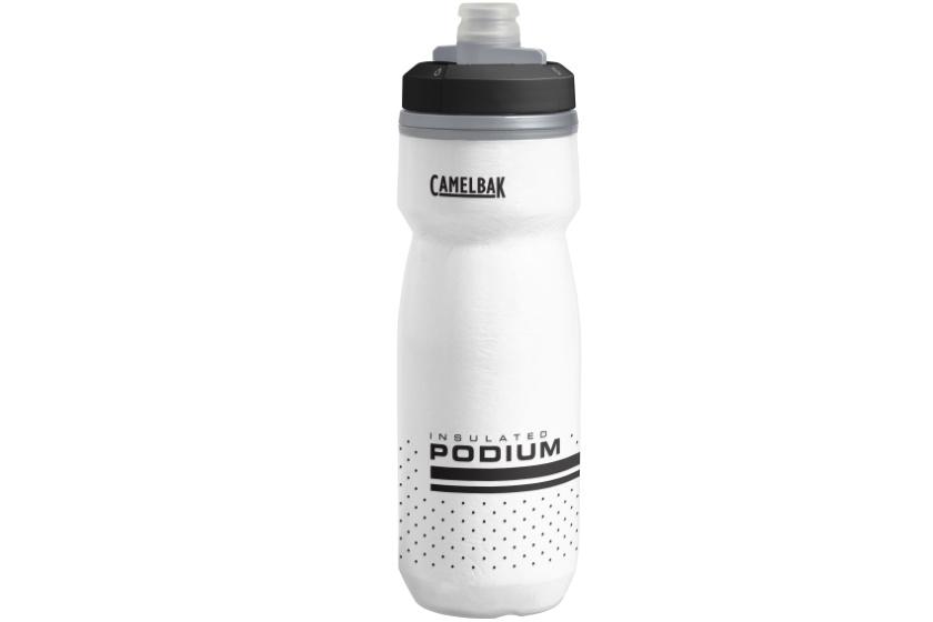 Camelbak Podium Chill 600ml Insulated Water Bottle Drink Bottle White Black / 600ml