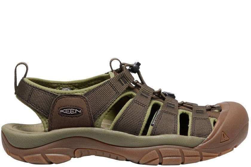 KEEN Men's Newport H2 Hiking Sandal | Olive Drab Canteen