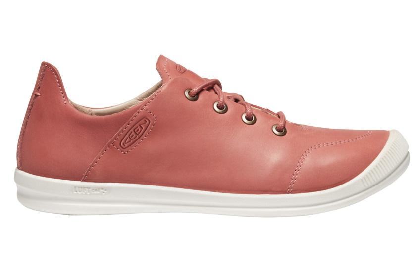 KEEN Women&#39;s Lorelai II Sneaker Lace-up Brick Dust Star White / US8 | EU38.5 | UK5.5 | 25CM