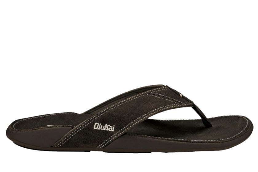 OluKai Men&#39;s Nui Leather Sandals Sandal Island Salt Island Salt 