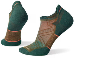 Smartwool Run Targeted Cushion Low Ankle Socks | Military Olive