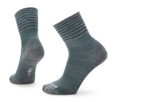 Smartwool Women's Everyday Herringbone Ankle Boot Socks Socks Medium Grey 