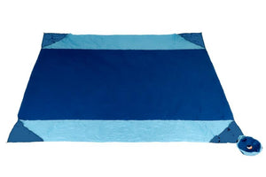 TTTM Beach Blanket Hammock Royal Blue Sky Blue / ONE
