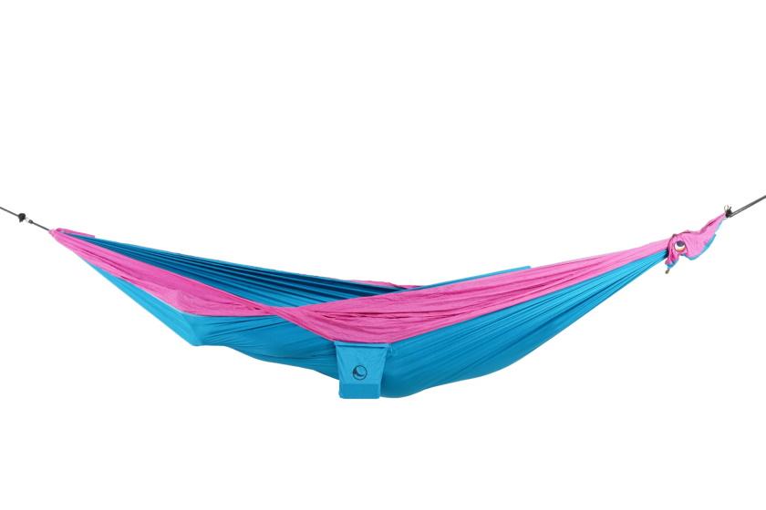 Ticket to the Moon Original Travel Hammock |  Aqua Pink