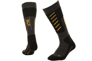 XTM Half Pipe Merino Socks Socks Yellow Black / Small - 2-8 | EU 36-39 | CM 23-25