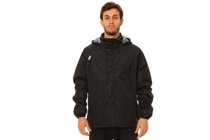 XTM Stash II Adult Unisex Rain Jacket Clothing | Black