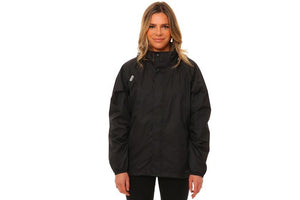 XTM Stash II Adult Unisex Rain Jacket Clothing | Black