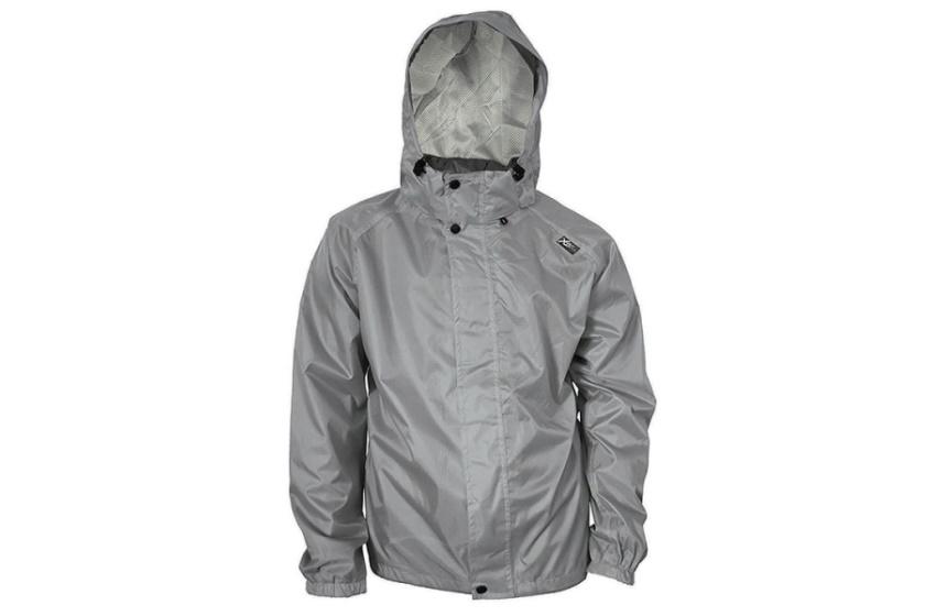 XTM Stash II Adult Unisex Rain Jacket Clothing | Silver