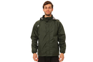 XTM Stash II Adult Unisex Rain Jacket Clothing | Olive